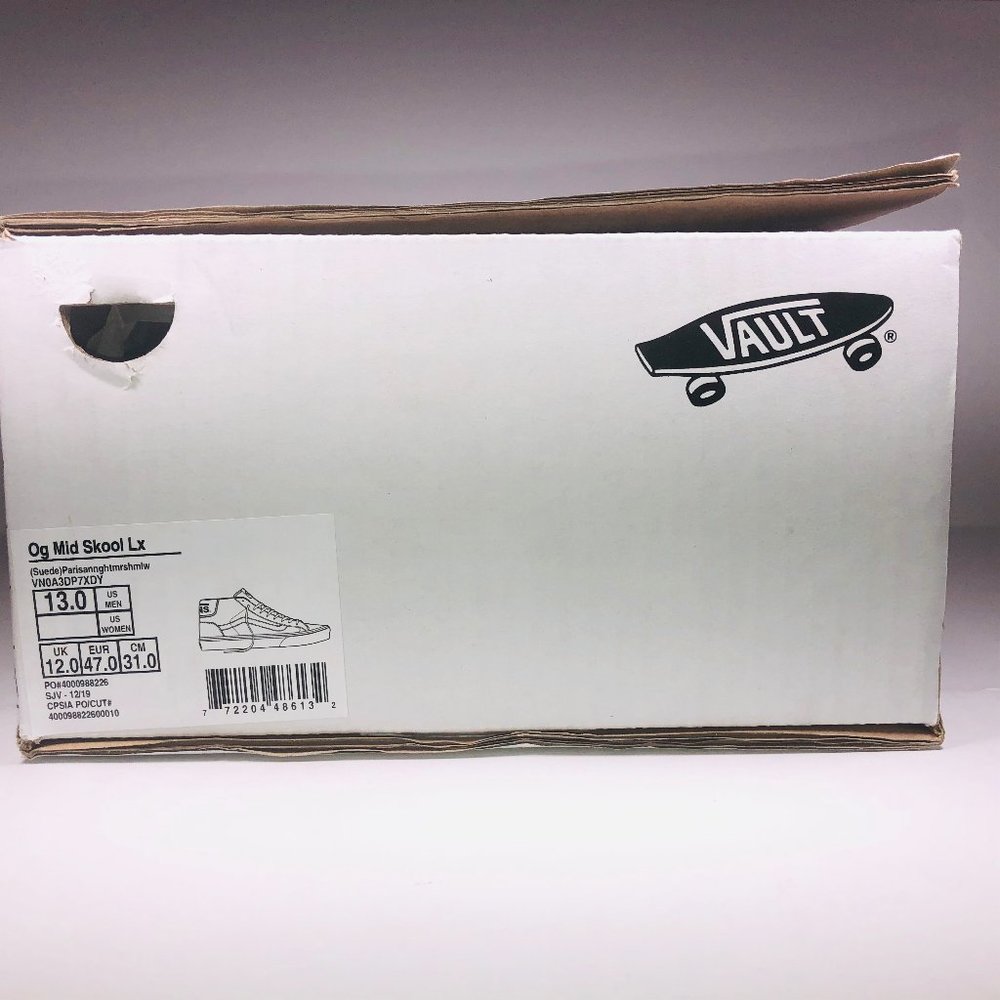 VANS OG Mid Skool LX Parisian Night Blue Sneakers - Picture 10 of 10